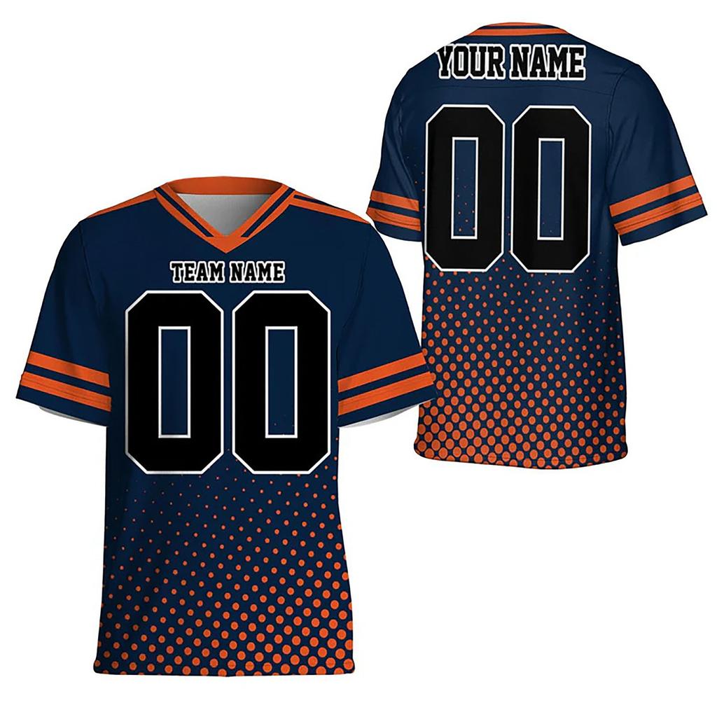 Customized Football Jerseys For Men, Women, Youth And Children, Personalized Team Name And Number For Adults And Children