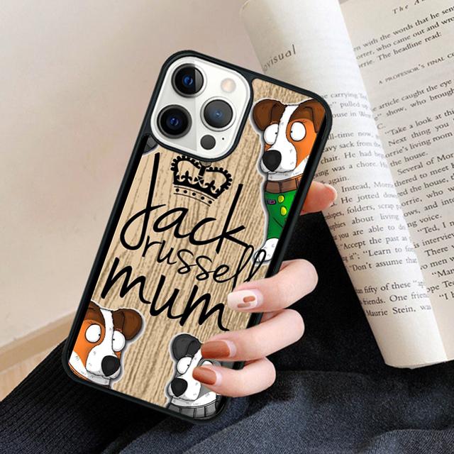 I Love My Jack Russell Dog Phone Case Back Cover for IPhone 18 16 15 SE2020 14 13 11 12 Pro Max Mini XS XR X PlusS Fundas Coque