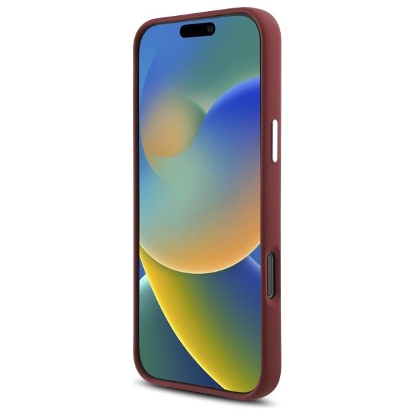 Mercedes Mehmp16X23Sumsr Iphone 16 Pro Max 6.9 Red Hardcase Silicone White Stripe Magsafe