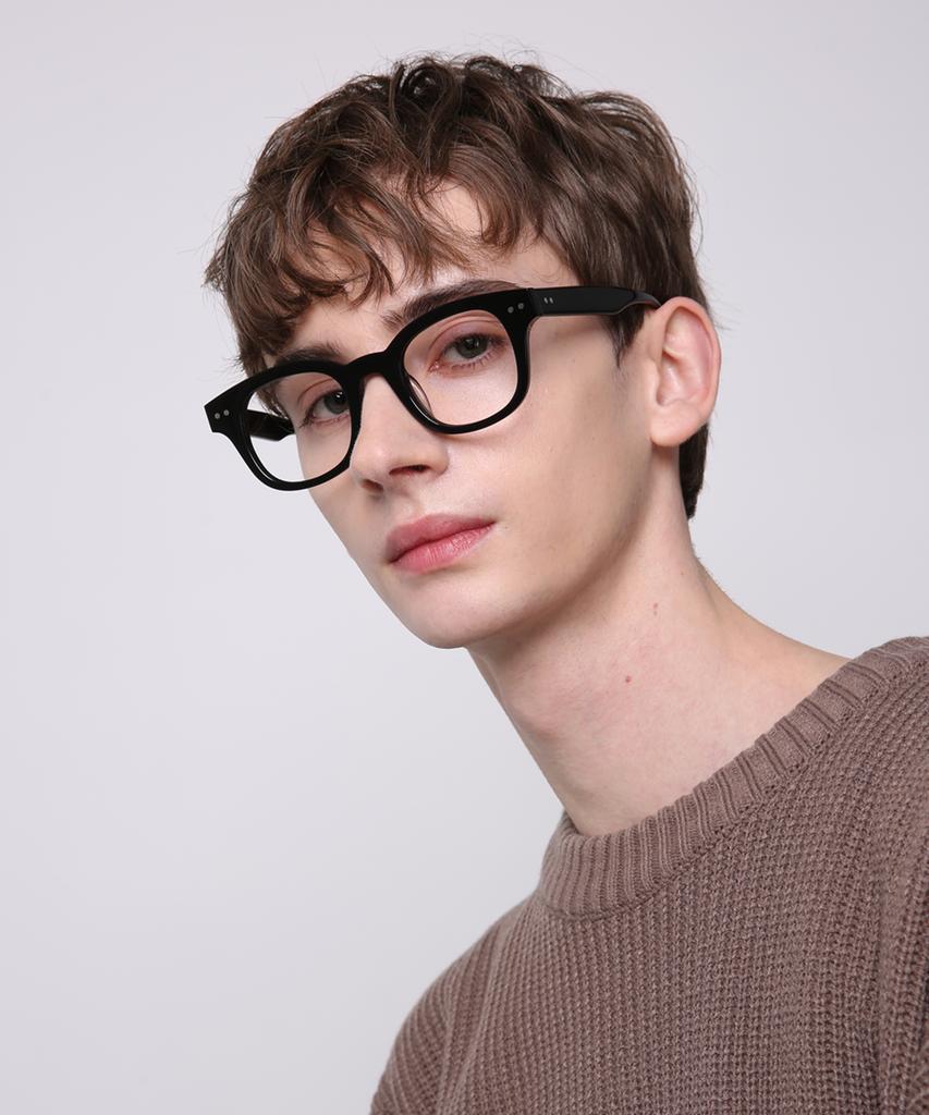 Eseubika Retia-C01 Horn-Rimmed Glasses