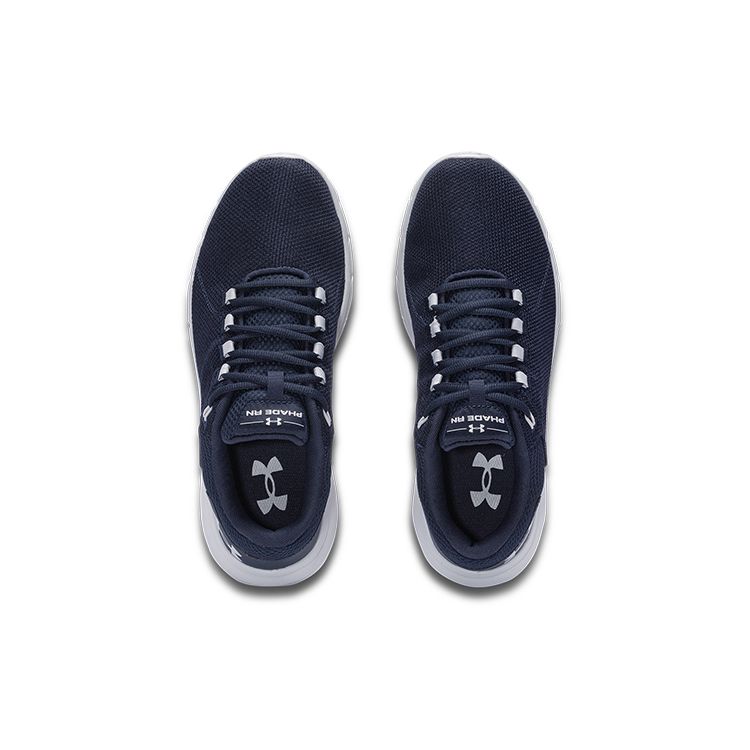Under Armour Phade Rn Simple Versatile Fabric Low-Top Running Shoes Men Sneakers Academy-Blue 3023433-400
