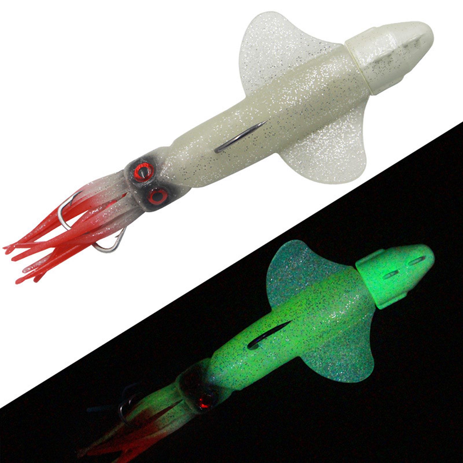 

Fishing Squid Skirts Octopus Lures Luminous Soft Fishing Baits Saltwater Trolling Lure Artificial Baits Fishing Tackle 210