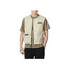 Timberland Raeburn Solid Color Detachable Pocket Round Neck Zipper Vest Unisex Vests A5ZU1-CR3