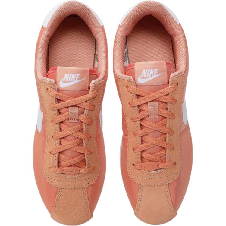 Nike Cortez TXT GS Apricot Agate Kids Sneakers Orange White IF1615-800