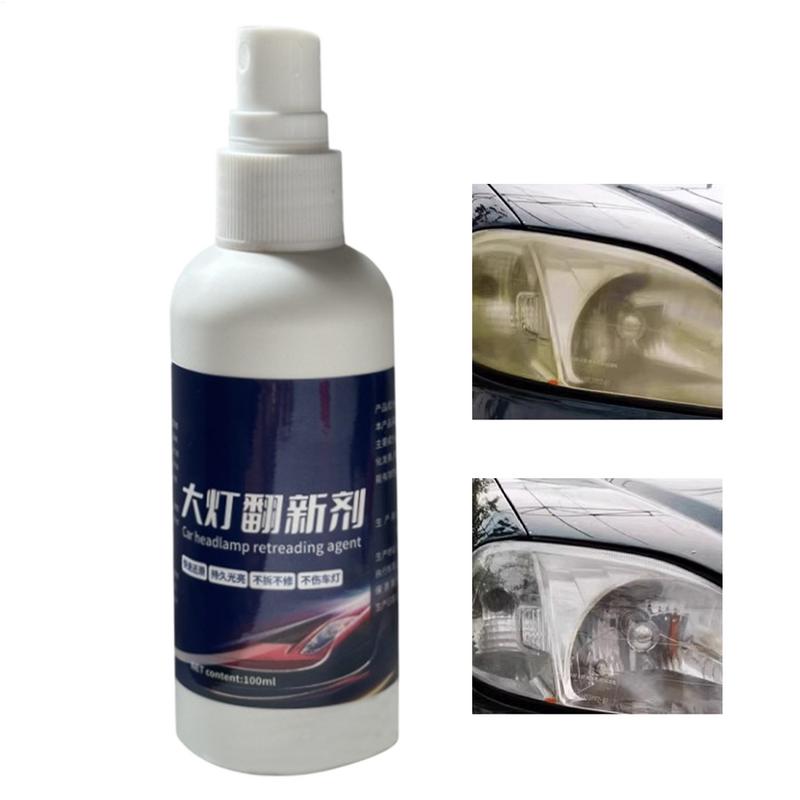 Car Headlight Restoration Polishing Kits Repair Cleaning Paste Headlamp Scratch Remover Remove Oxidation Headlight Polish Liquid