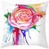 Leaf Throw Pillow Office Sofa   Spring Home Decor case Square Flower Cushion Cover