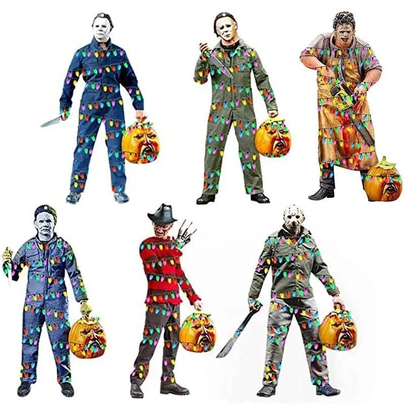 Horror Movie Character Acrylic Pendant For Car Rearview Mirror Unique Holiday Decor