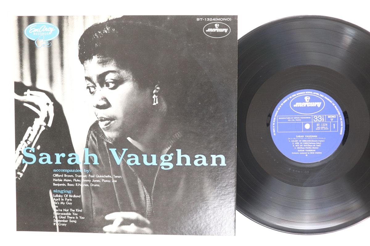 LP Record SARAH VAUGHAN Sarah Vaughan BT1324 MERCURY 1974 Japan Jazz Used