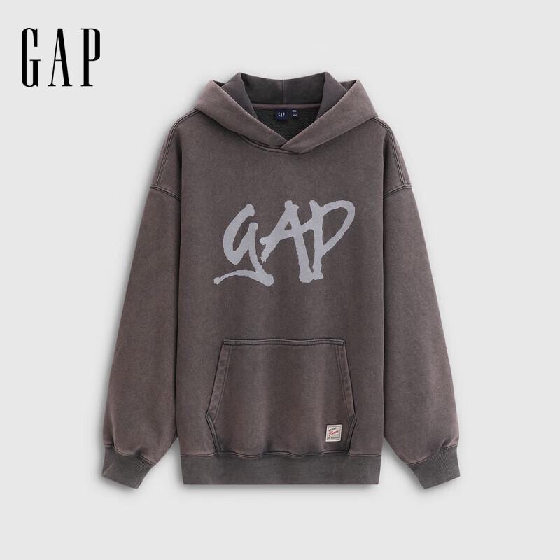 

GAP Унисекс Свитшот с капюшоном свободного кроя с выстиранным логотипом 831298 XL (180/100A)