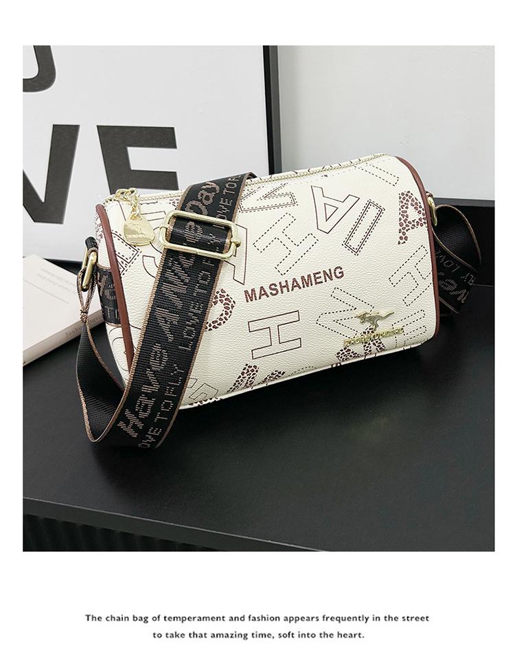 Trendy Versatile Floral Crossbody Shoulder Bag - Large Capacity Pillow Design