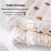 Soft Cotton Velvet Baby Stroller Seat Cushion for Autumn & Winter