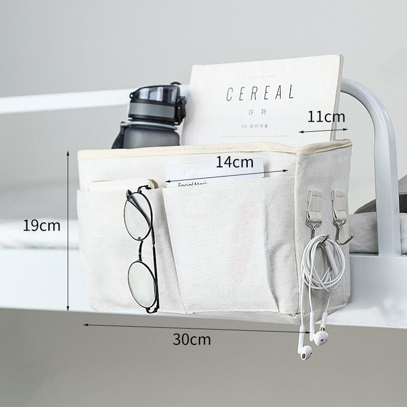 Poches pour couches Sacs d'accessoires de berceau Sacs de rangement de chevet Pochette latérale de lit d'enfant Organisateur de rangement de jouets de chevet