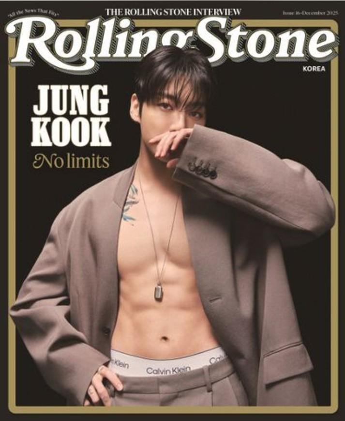 ЖУРНАЛ Rolling Stone Korea 2026 ЯНВАРЬ BTS ЧОНГУК KSTAR, KFASHION, KPOP