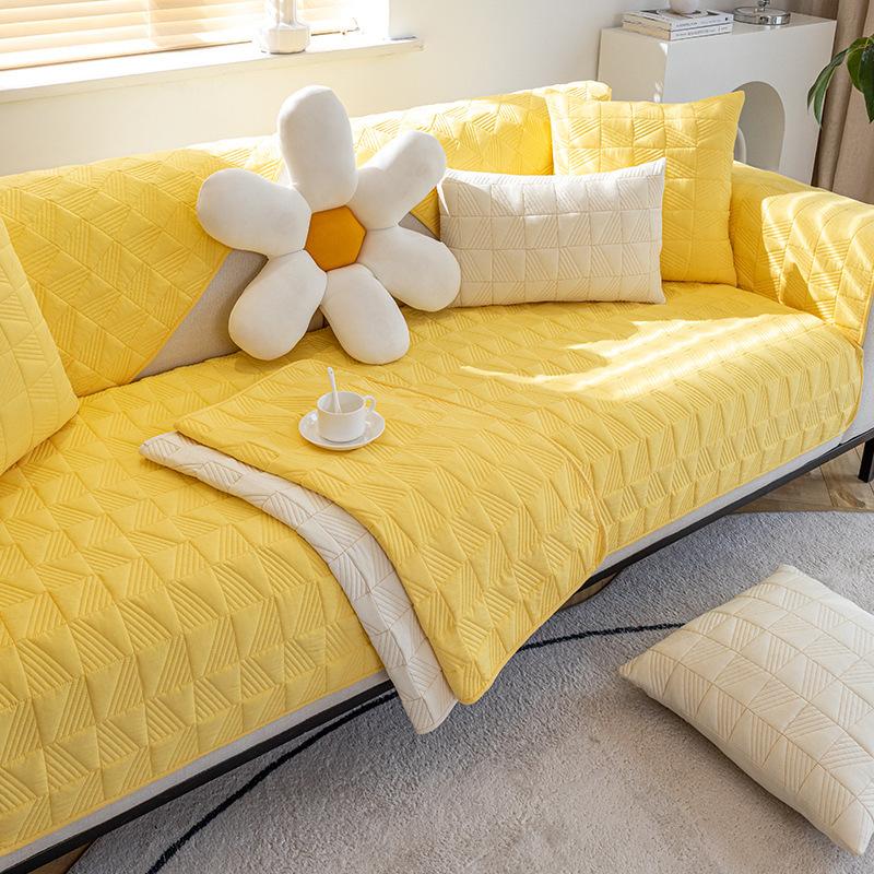Four Seasons Sofa Cushion Simple Non-slip Sofa Cushion Sofa Cover Sofa Towel Cover Thickened Living Room