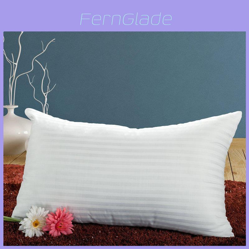 Hotel Pillow Insert With Polyester Fiber Filling For Adult Single Use In White