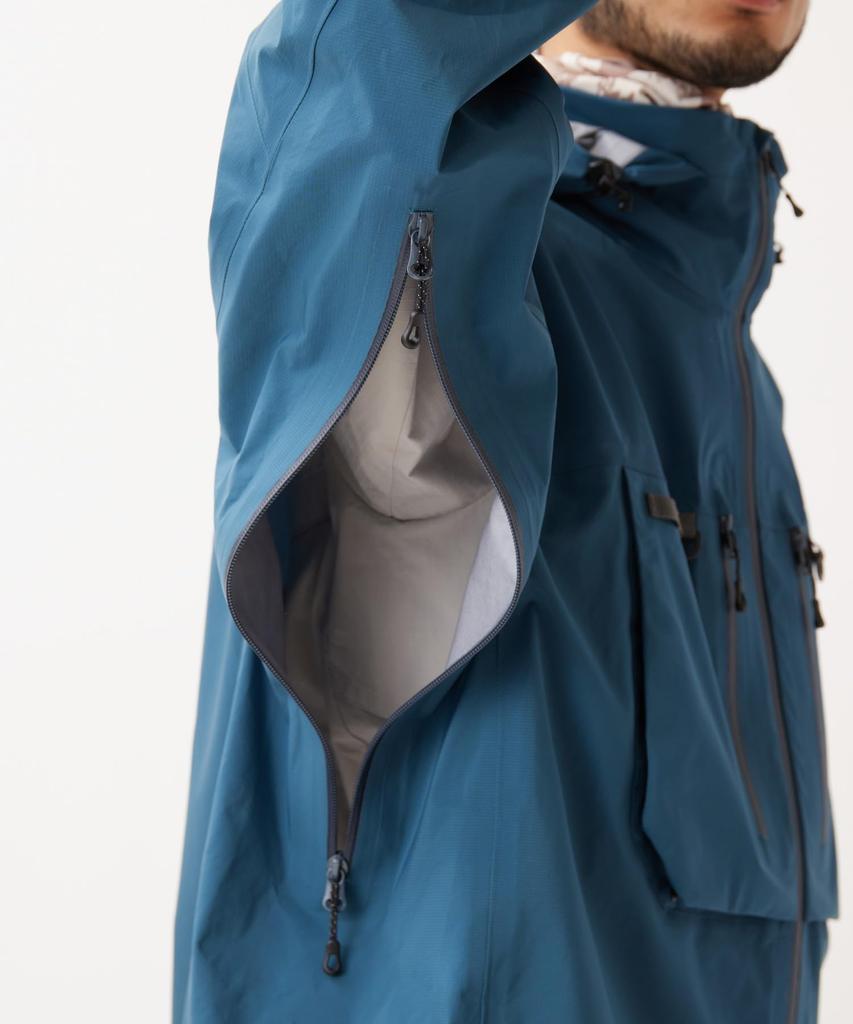 Snow Peak Clinton Rain Jacket Rain Jacket Raincoat INDIGO M EP-JK-26SU001 Men's Women's