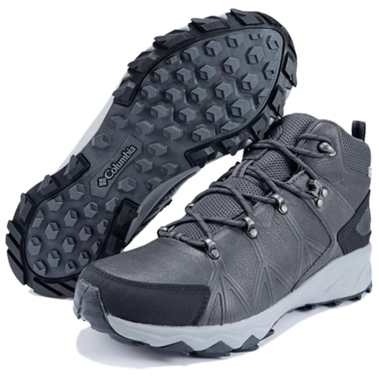 Columbia Peakfreak 2 Comfortable Stylish Shock Absorbing Slip Resistant Mid Top Hiking Shoes Men hiking shoes Gray BM3514-033