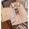 Winter Pajamas Women's Cute Simple Loose Dormitory Coral Fleece Home Service Suit Pajamas