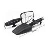 Kolip Motorcycle Mirrors 360 Degree Rotating Foldable Rear View Side Mirrors For Handlebar Mount ATV Accessories