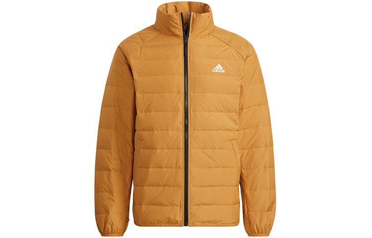 adidas Down Jackets Unisex Light Khaki Hooded Moderate Other H20771