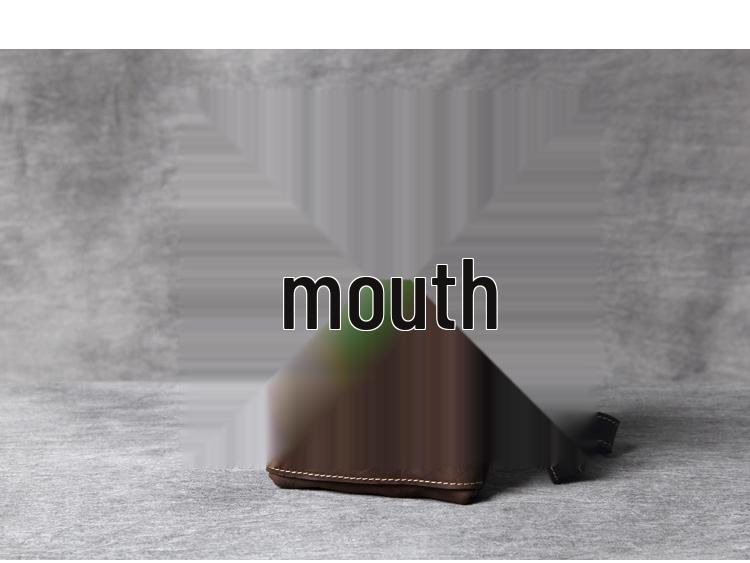 Retro Mini Leather Crossbody Bag - Men's Chest & Waist Phone Bag, Top Layer Cowhide