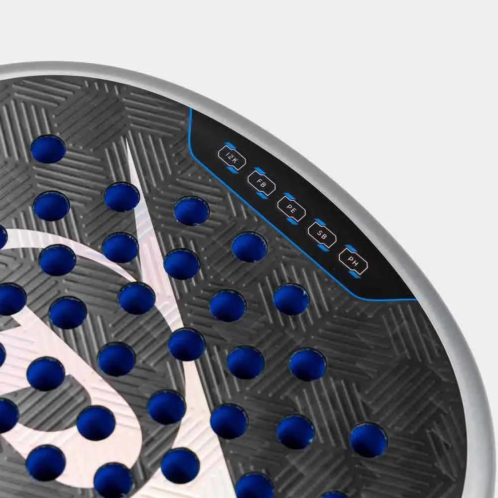 Dunlop fx hybrid padel racket 365g Blue