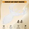 M-Modern-Deer Head Resin Mold Christmas Antlers Silicone Epoxy Casting For Wall Hanging Mount DIY Jewelry Art Craft Making Set