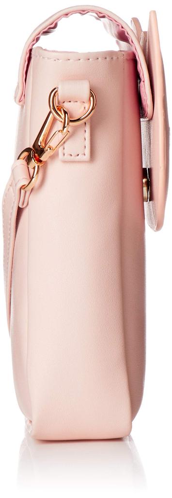 Addict Women's 2-Way Shoulder Bag with Smartphone Pouch, Winnie the Pooh, Pink