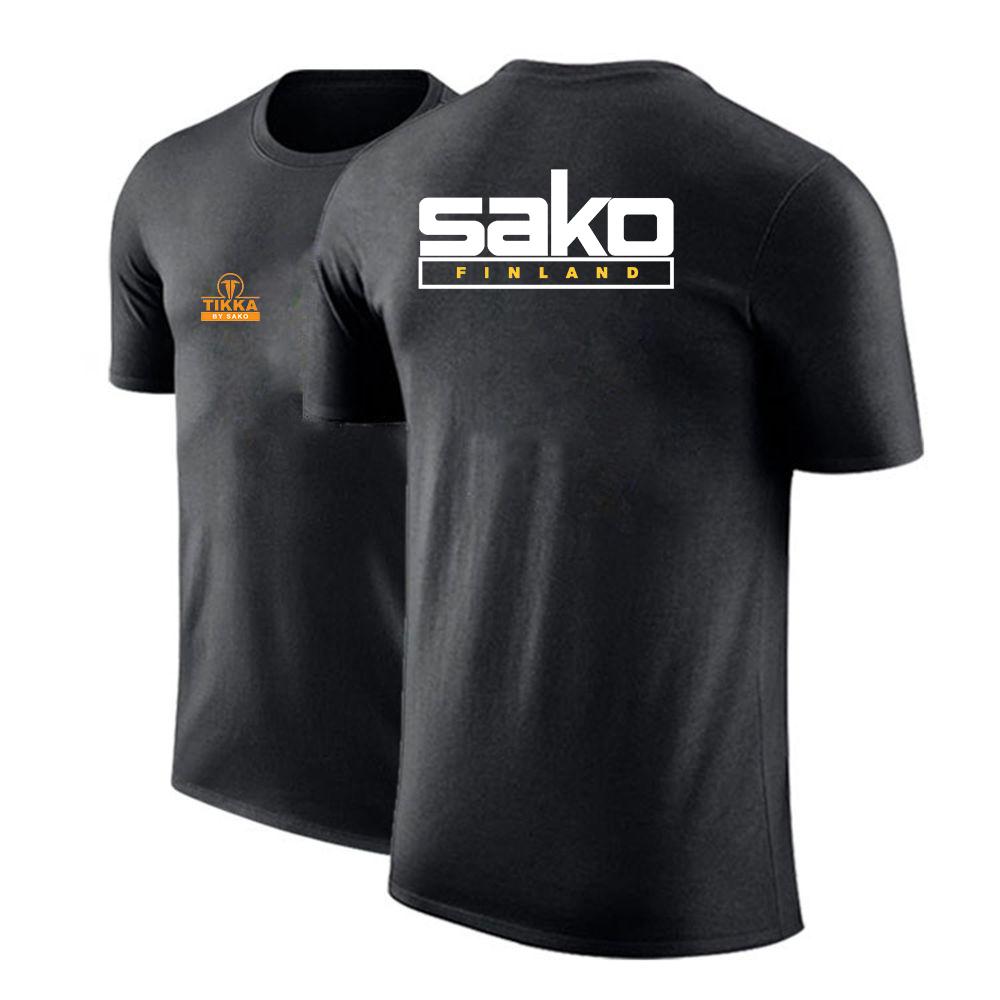 Tikka By Sako Finlandia Logo Armi da Fuoco 2022 Unisex Nuove Magliette Casual Estive Sportive a Maniche Corte Harajuku Top Comodi