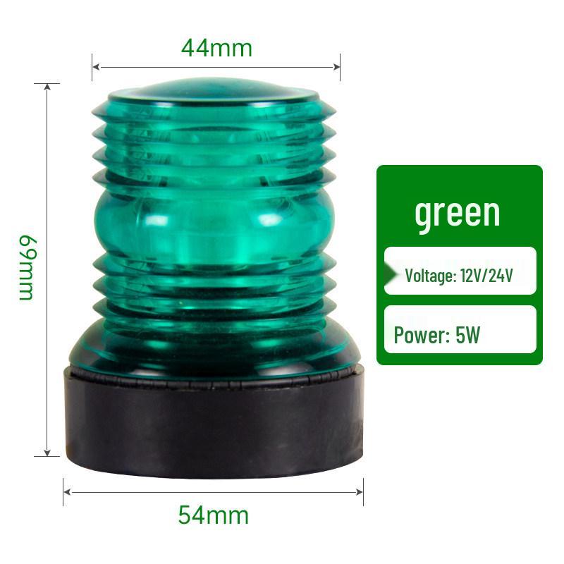 Marine LED Navigation & Anchor Lights with White Ring Illuminator