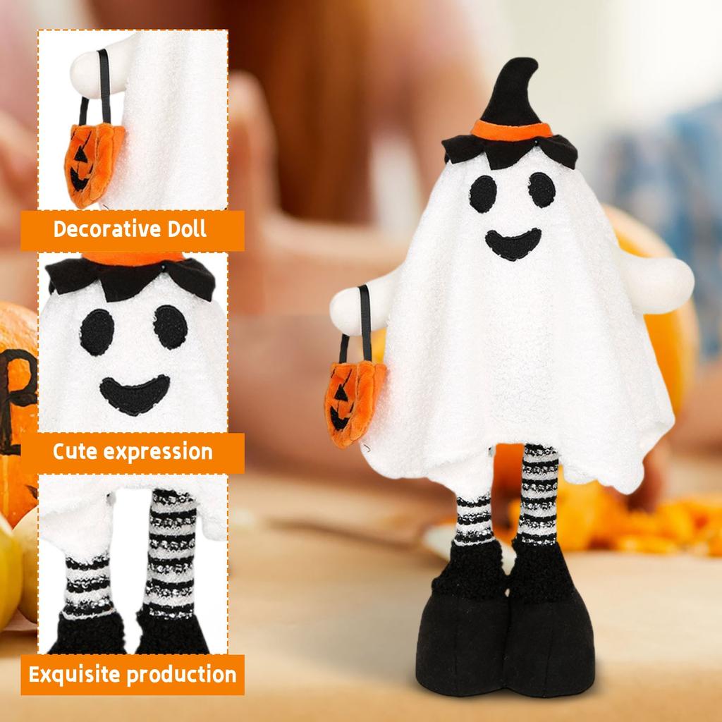Halloween Party Atmosphere Decoration Cute Little Telescopic Doll Sheintemu