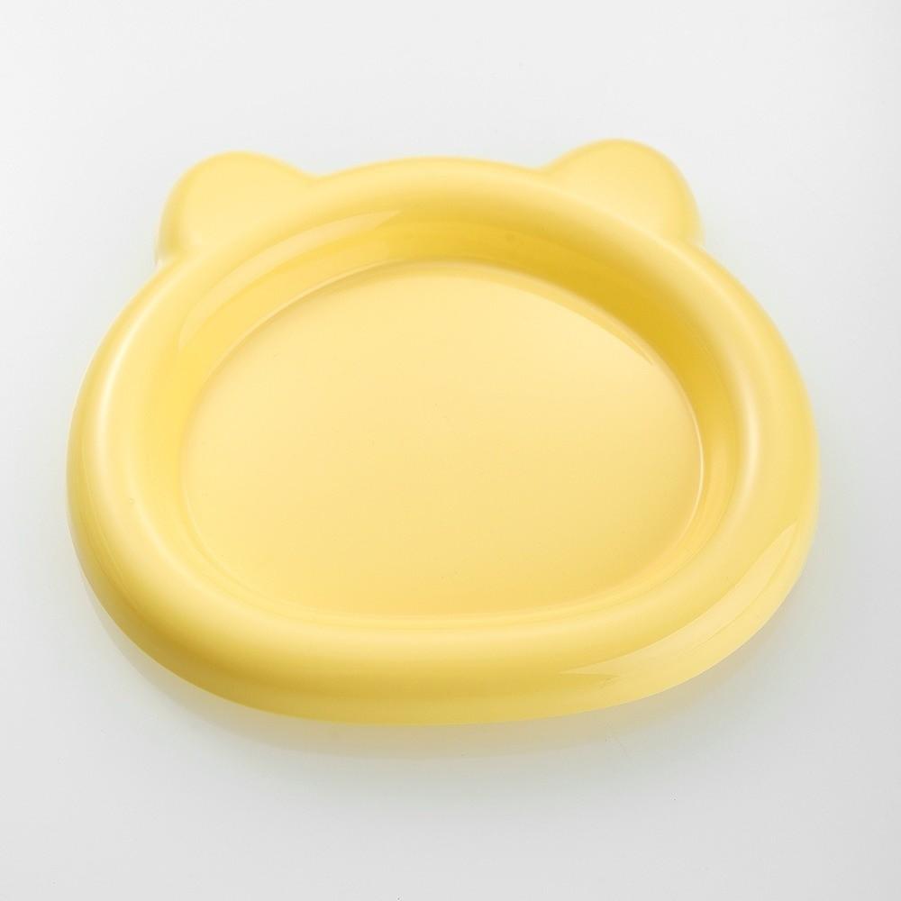 Pastry Plate Cat Bowls Plastic PP Kitten Bowl Colorful Cat Food Dish  for Puppy Cat