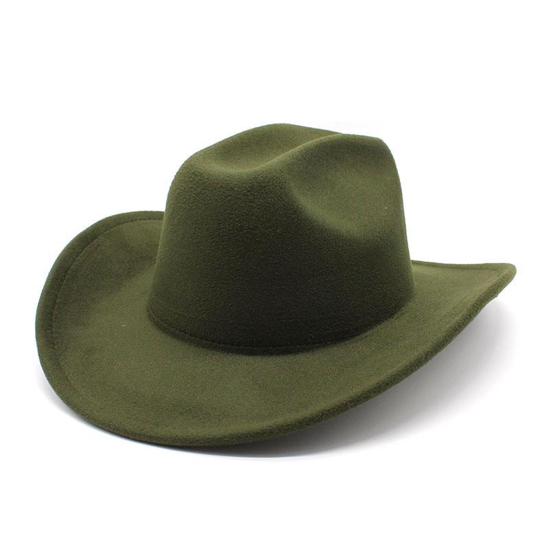 Style Cowboy Hat With Wide Brim For Summer Sun Protection And Breathability