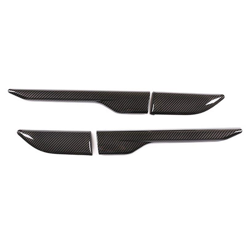 Air Wing Vent Cover Trim For Car Side Fender For Land Rover Range Rover EVOQUE 2012-2018 Carbon Fibre