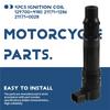 4Pcs 129700-4180 21171-1286 21171-0028 Ignition Coil For KAWASAKI ER-6F ER-6N VERSYS 1000 Z1000 Z750 NINJA ZX-12R 650