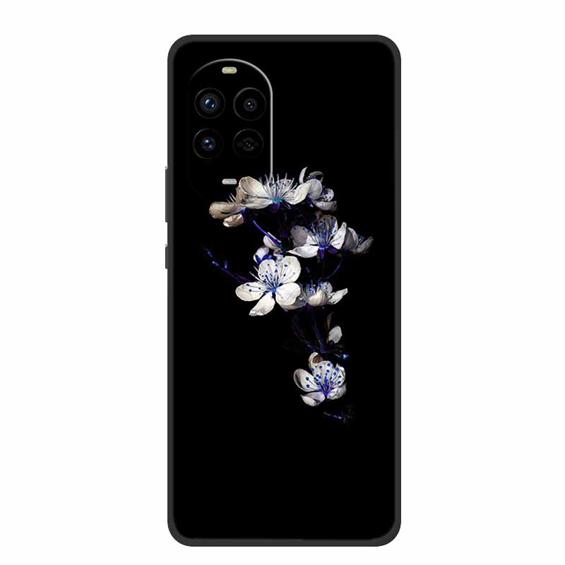 Black Silicone Case For Huawei Nova 13 Pro Case Cartoon Soft Back Cover For Huawei Nova 14 Pro Ultra Phone Case Nova14 Ultra Bag