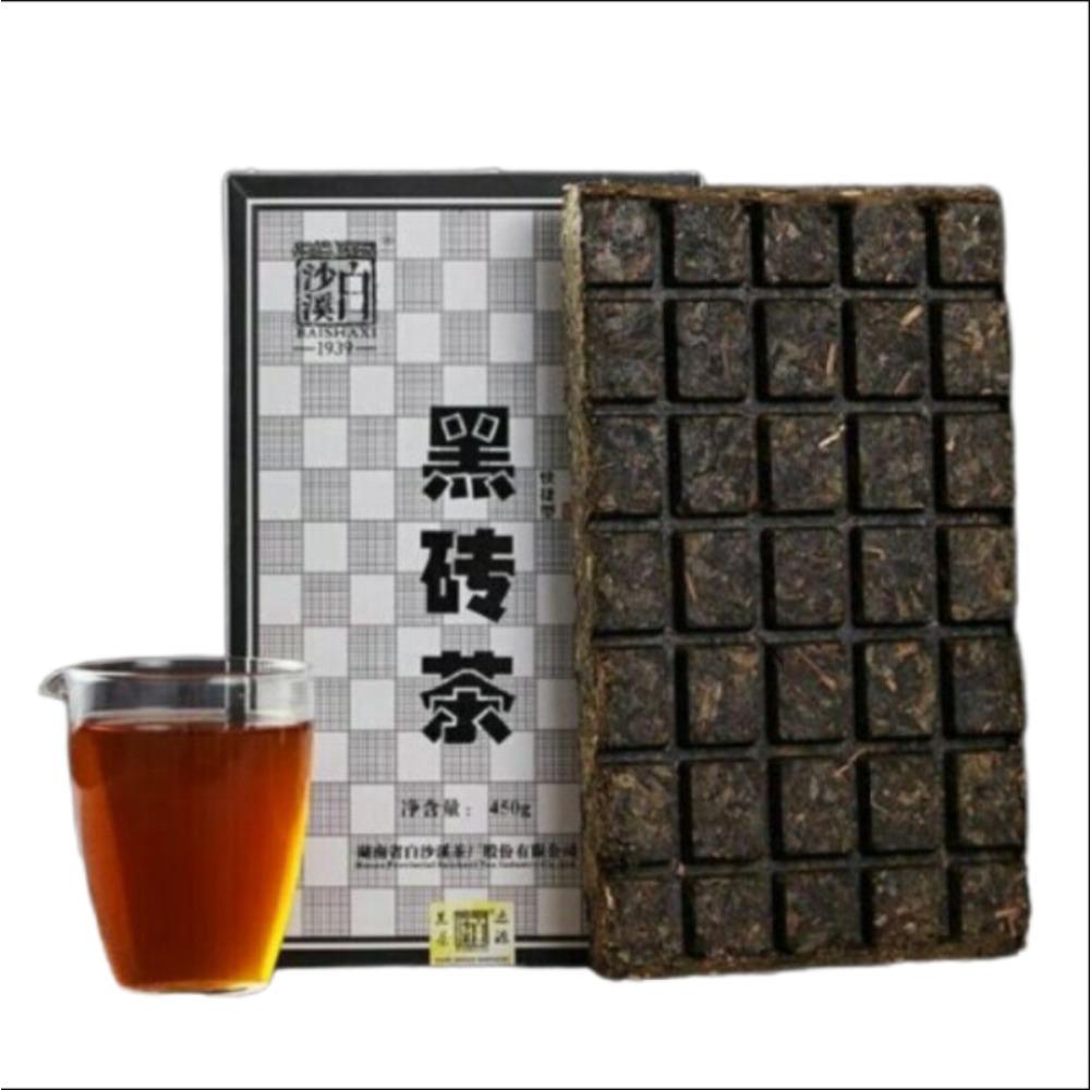 Anhua Dark Tea Instant Brick 450g Natural Chinese Health Food Tea