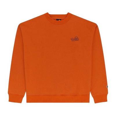 Ellesse Mens Logo Ribbed Collar Long-Sleeved Sweatshirt