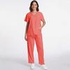 Women's Short Sleeve Scrub Top for Dental Operating Room – Nurse & Doctor Medical Workwear for Healthcare Staff