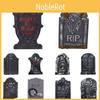 Lightweight And Durable Foam Tombstone For Halloween Party Graveyard Decoration