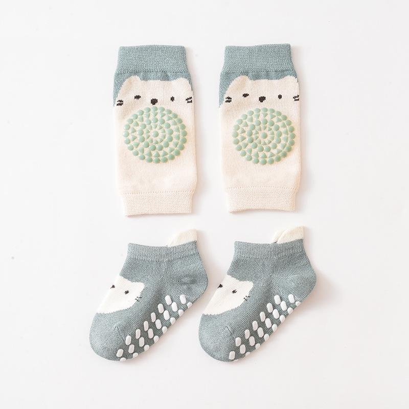 Baby Knee Pads For Crawling Baby Socks For Walking Infant Floor Socks Kneepads Walking Protector For Toddler Kid Girls Boys