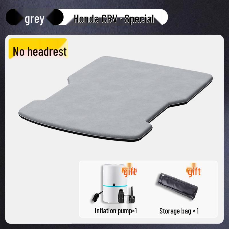 

Honda CRV Trunk Mattress: Inflatable Car Bed & Rear Seat Sleeping Pad Without Headrest + Dual-Purpose Pump