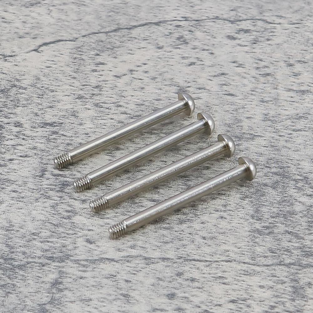 RCAWD 4PCS/SET HINGE PIN FRONT UPPER Suspension Arm M4X46MM for Arrma 1/7 1/8 Series Cars Hopups Upgrade Parts