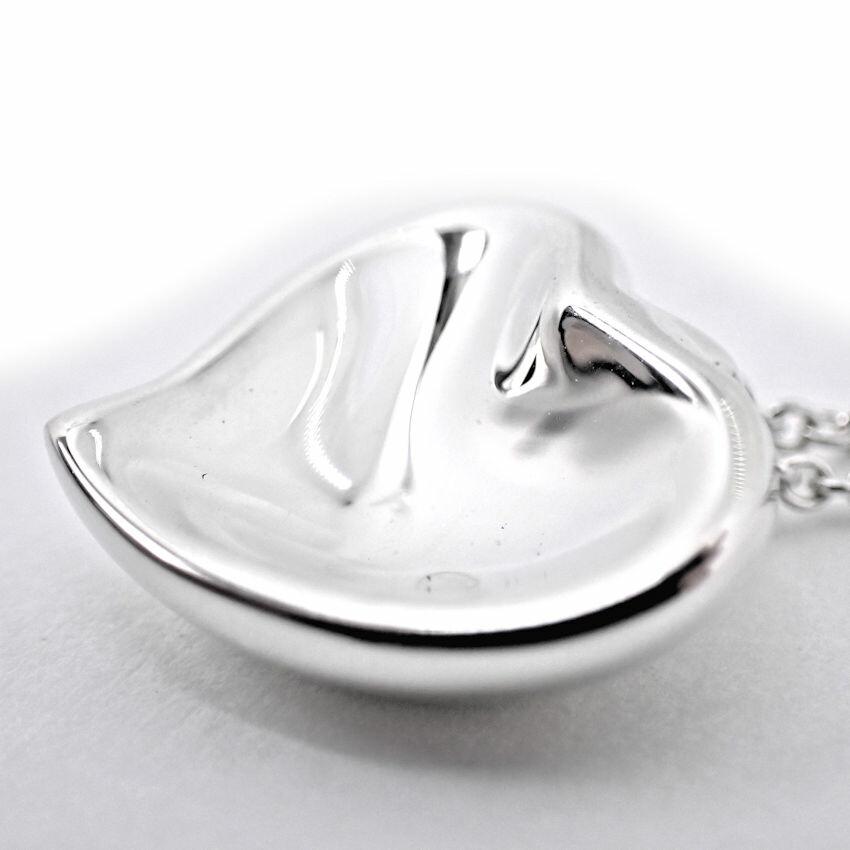 [Used] TIFFANY 925 Full Heart Pendant/Necklace/g538-63