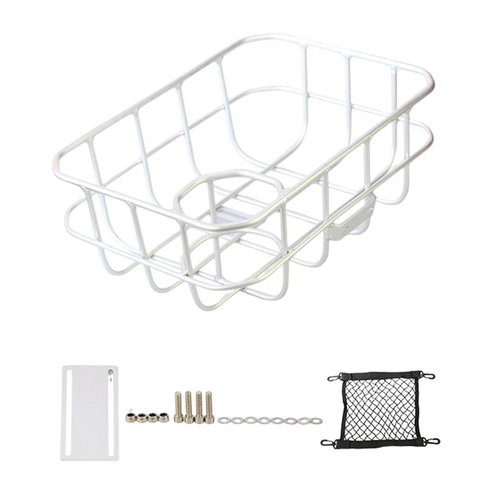 Basket For Mountain Bicycles Leisure Bike Basket Mountain Bike Basket Aluminum Alloy Basket Screw Accessories Included Cycling