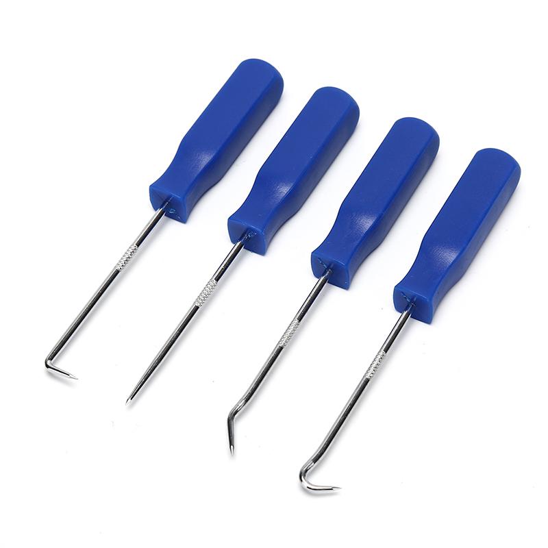 4X Tragbare Pick Und Auto Haken Öl O-Ring Dichtung Entferner Pick Set Handwerk Hand Werkzeuge