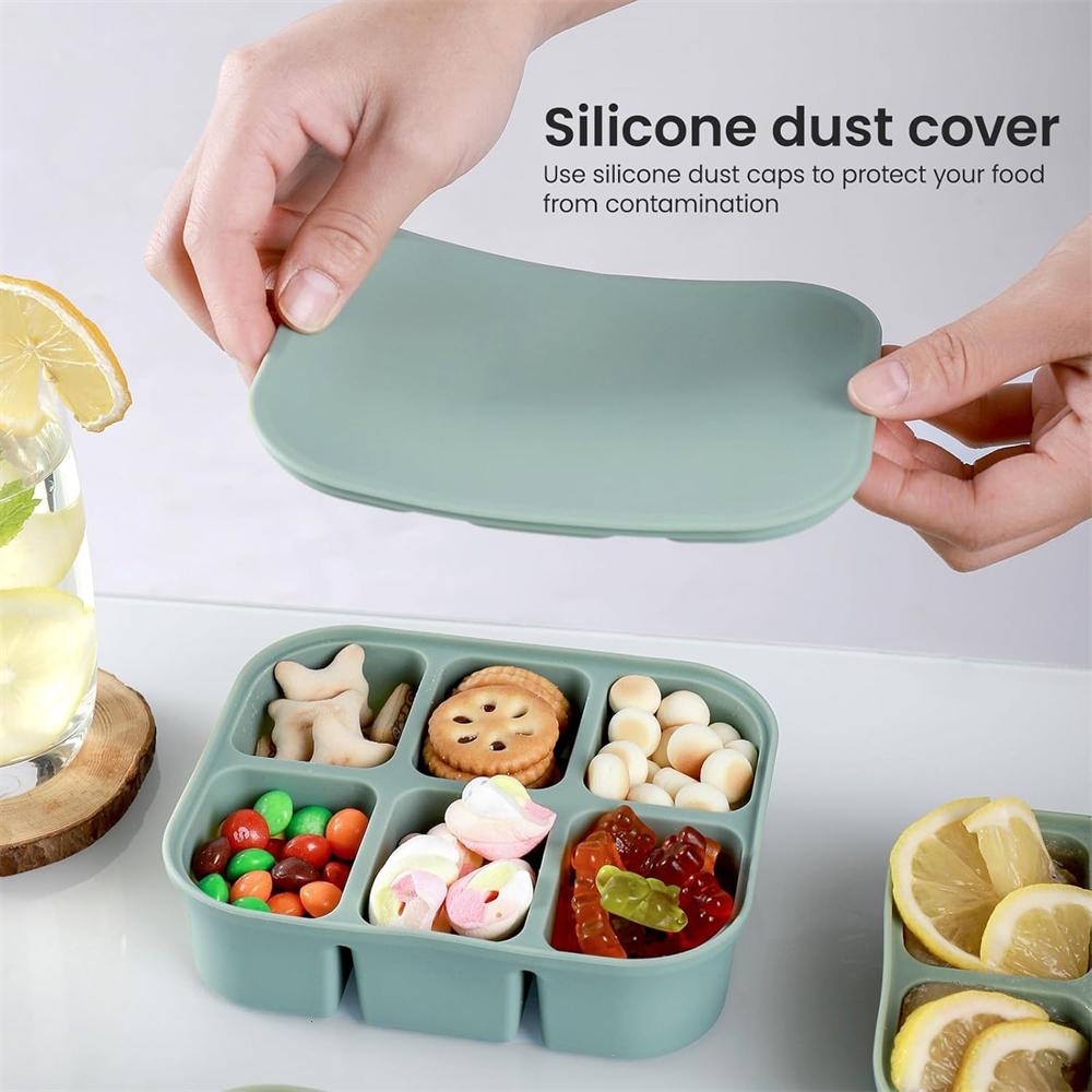 Ice Cube Tray,Stackable Large Silicone Ice Cube Freezer Molds & Easy Release Square Ice Cube Maker,BPA Free for Cocktail,Whiskey