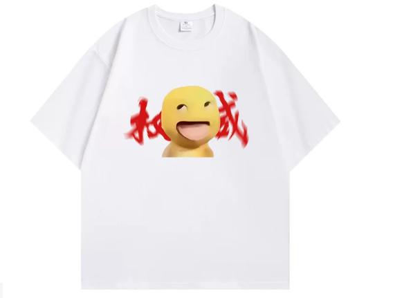 Authentic Dinosaur Fun Cartoon Design Short-Sleeved Men s Pure Cotton Summer T-Shirt for Both Men and Women S