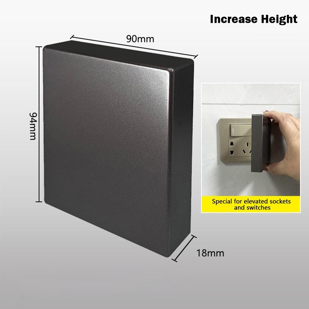 Home Hardware ABS Switch Cover Ultra-thin 86 Type Blank Panel Cover Panel Decor Cover