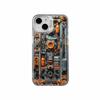 Advanced Circuit Board Phone Case for iPhone 17 16 15 14 13 12 11 Pro/ Max/Plus Shock AbsorberCover Case Coque